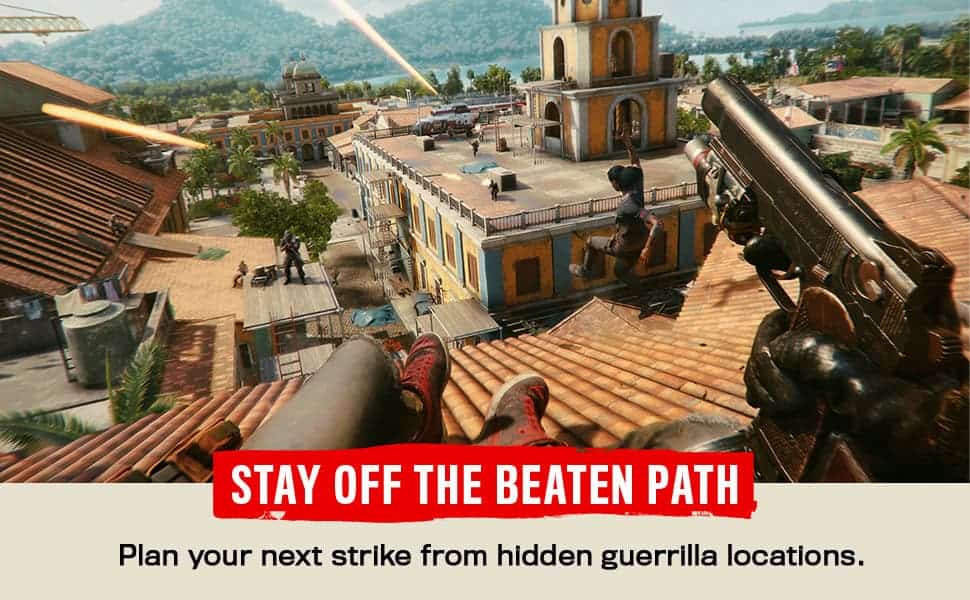 Plan your next strike from hidden guerrilla locations