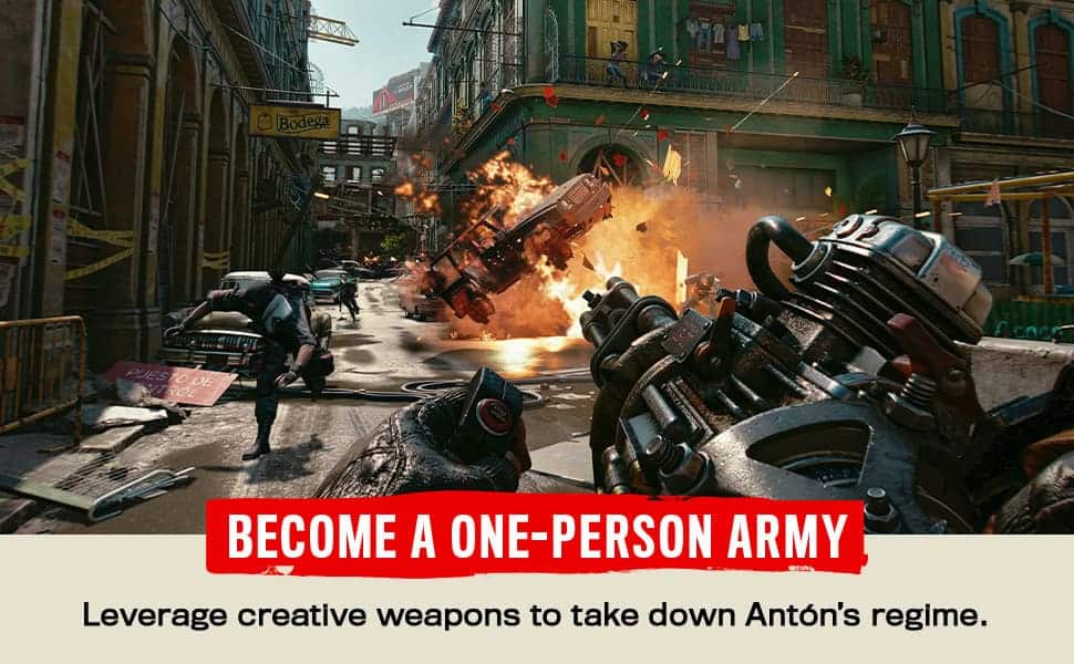 Leverage creative weapons to take down Anton's regime