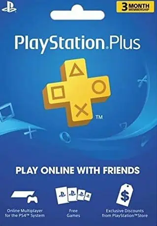 PlayStation Plus membership 3 months – Account